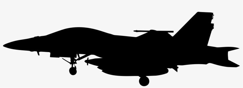 This Free Icons Png Design Of Jet Fighter Silhouette, transparent png download