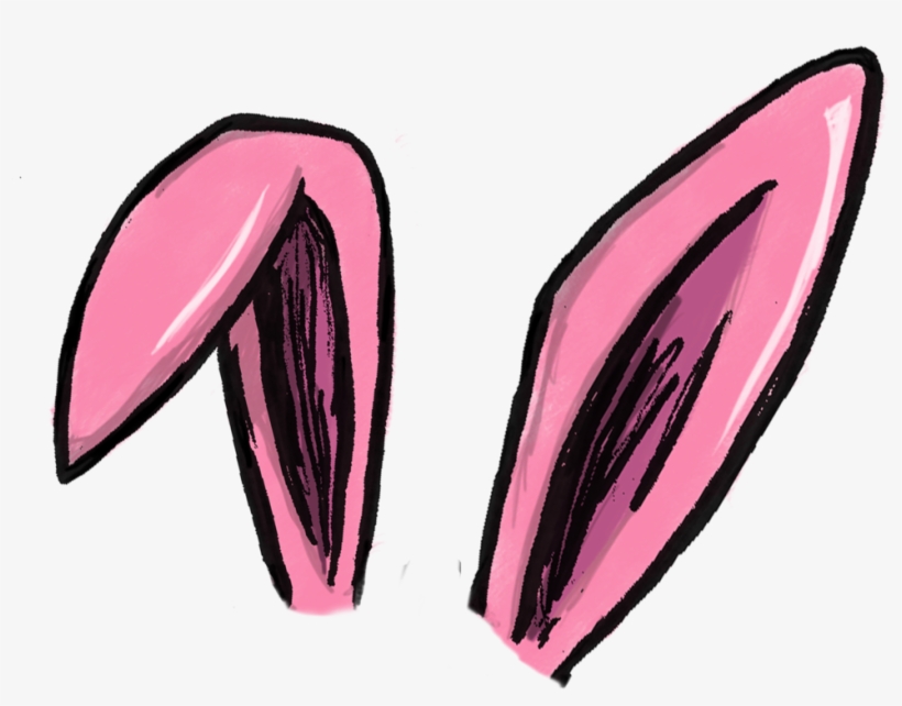 Easter Bunny Ears Png File - Easter Bunny Ears Clipart, transparent png download