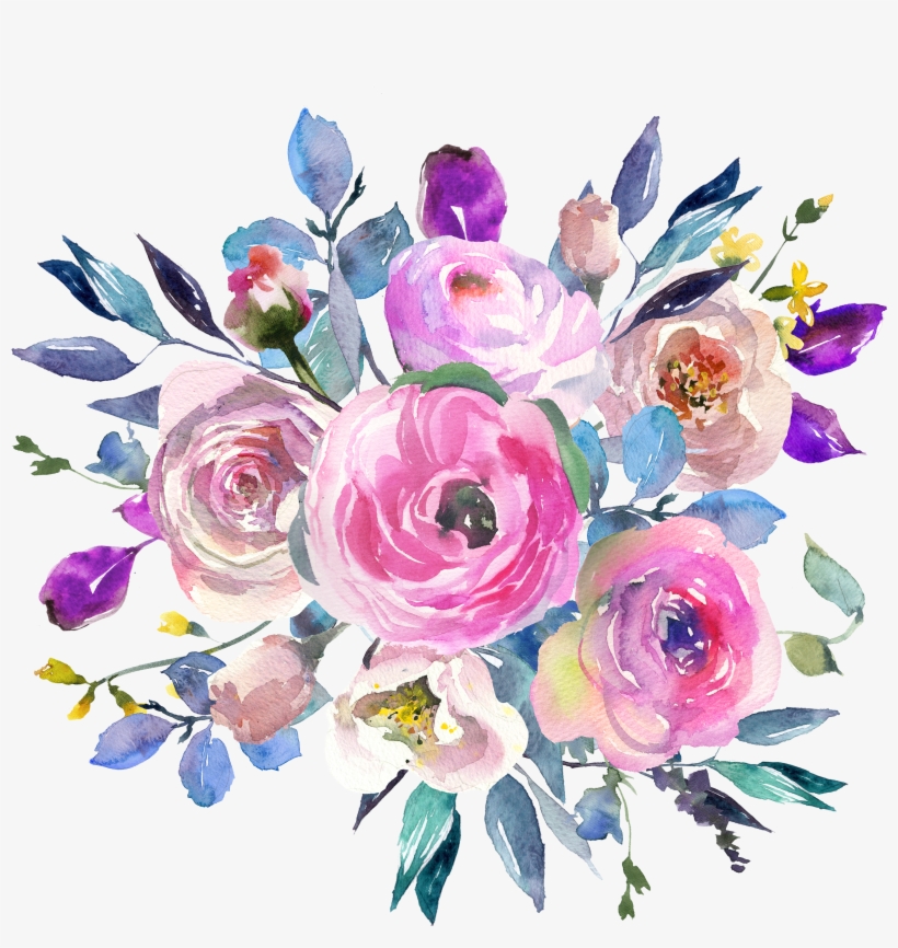 Convite De Aniversario 40 Anos Floral, transparent png download