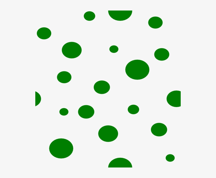How To Set Use Green Polka Dots Clipart, transparent png download