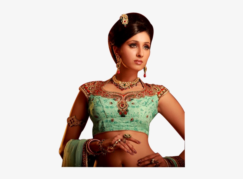Diwali Advt Model Png - Girl With Jewellery Png, transparent png download