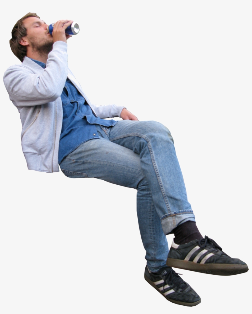 Clip Art Man Transprent - People Drinking Beer Png, transparent png download