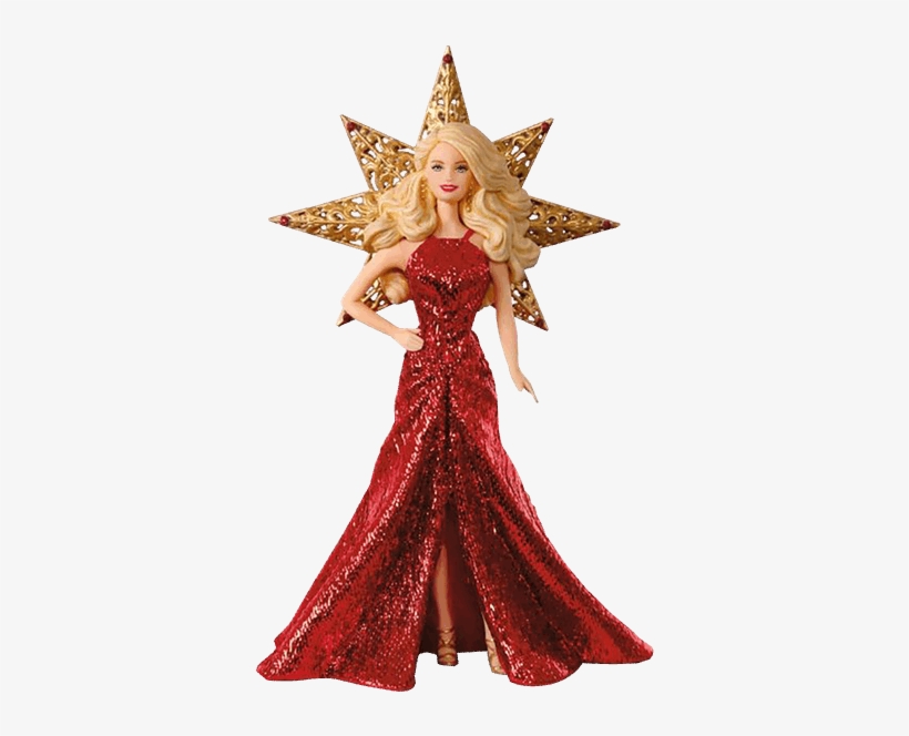 2017 Holiday Barbie Ornament, transparent png download