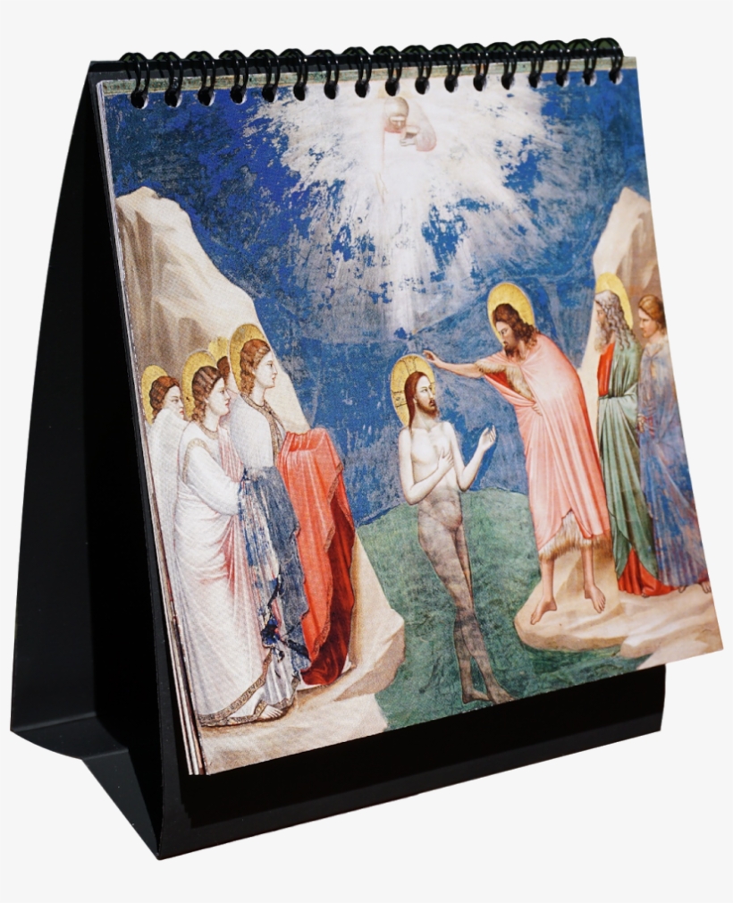 The Amazon Product Pages For All Sacred Art Series - Baptism Of Christ Nfresco From The Scrovegni Chapel, transparent png download