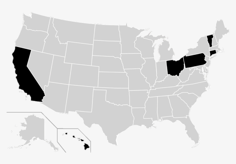 America Vector Grey - 7 Regions Of America, transparent png download