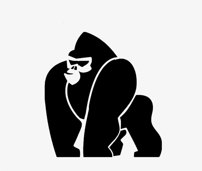 Gorilla Logo Png, transparent png download