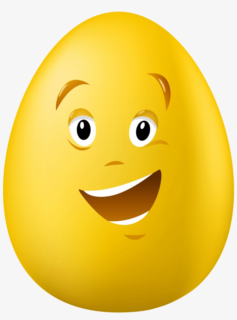 Clip Transparent Library Carrot Clipart Thumbs Up - Smiling Egg Clipart, transparent png download