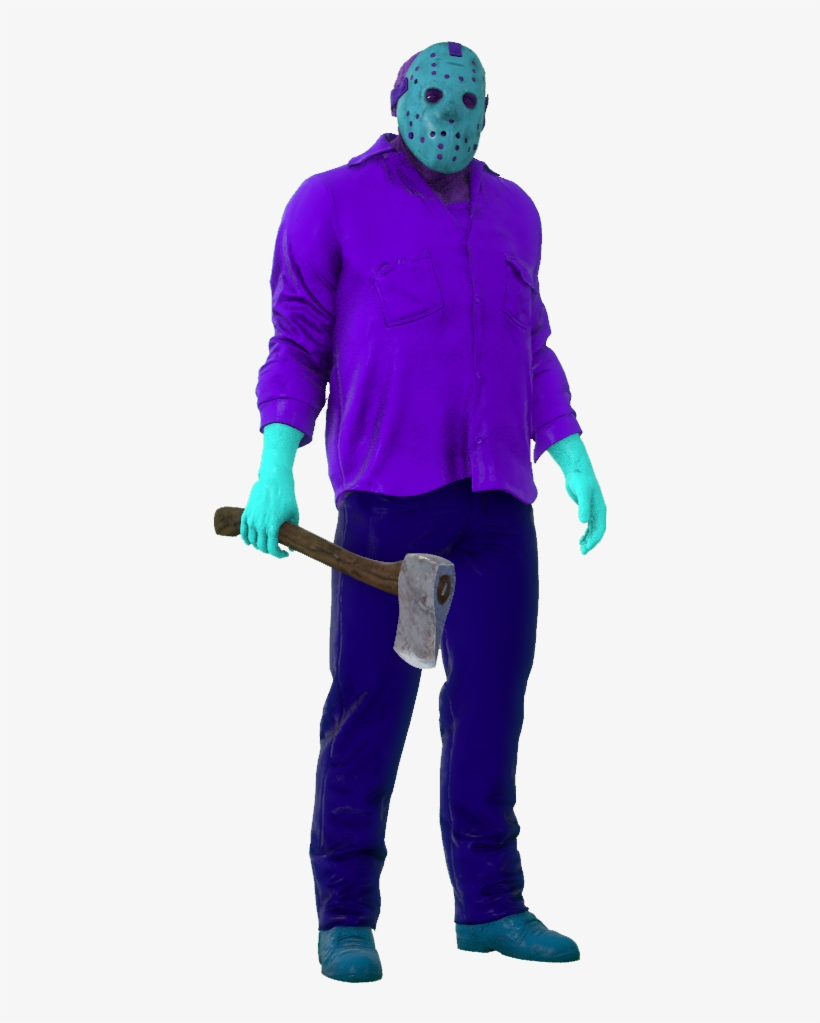 Retro Part 3 Jason Voorhees Friday The 13th The Game - Friday The 13th Game Jason 3, transparent png download