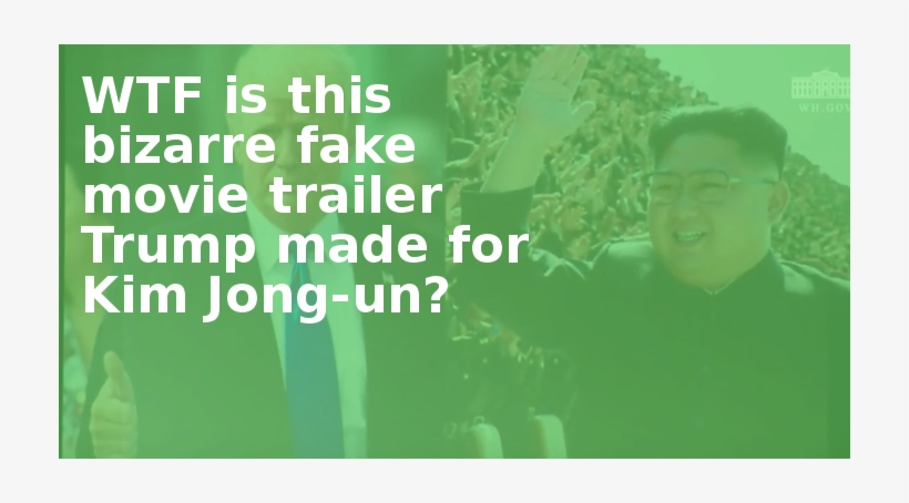 Wtf Is This Bizarre Fake Movie Trailer Trump Made For - Computer Ethics, transparent png download