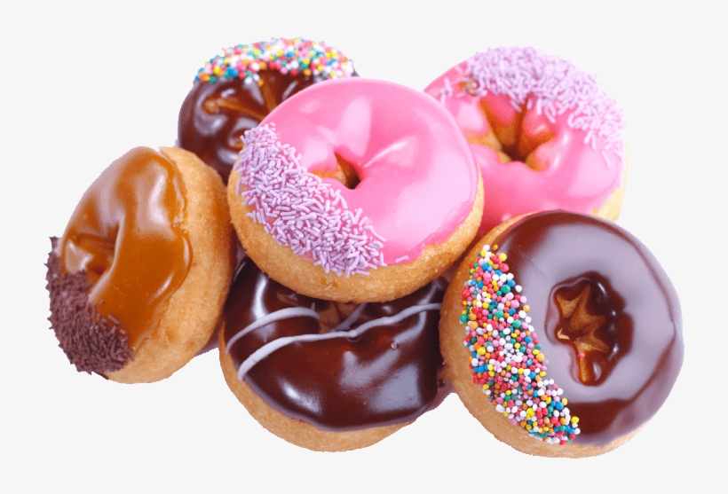 Stack Of Donuts - Kind Of Sweet Food, transparent png download