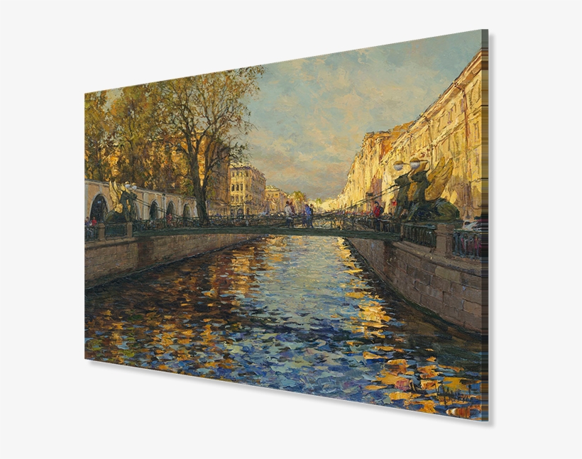 Bankovsky Bridge, Artist Kirill Malkov - Saint Petersburg, transparent png download