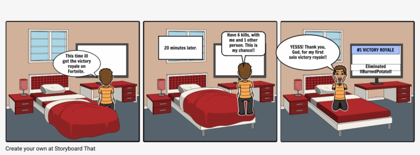 The Victory Royale - Bedroom, transparent png download