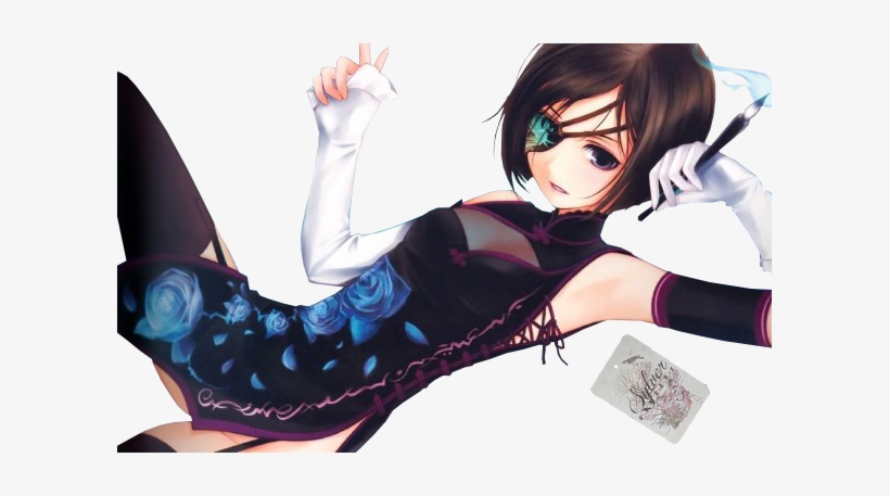 Render Sexy Anime Girl By Mikeiry-d7cb5zb - Anime De Cabelo Curto, transparent png download