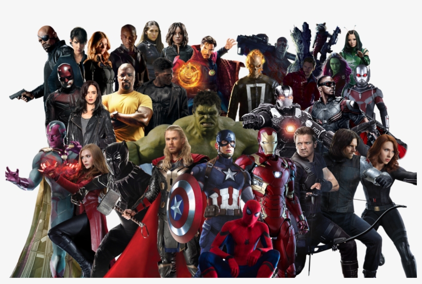 An Ongoing Project, The Criteria Is That Characters - Marvel Cinematic Universe, transparent png download