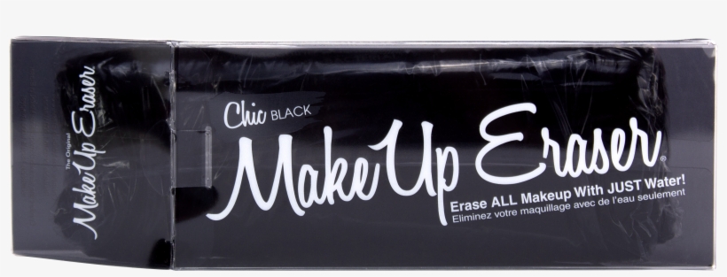 The Makeup Eraser Chic Black - Makeup Eraser (black), transparent png download