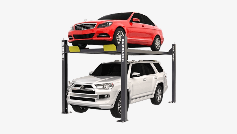 Hd 7p Four Post Lift By Bendpak - Bendpak 4 Post Lift, transparent png download