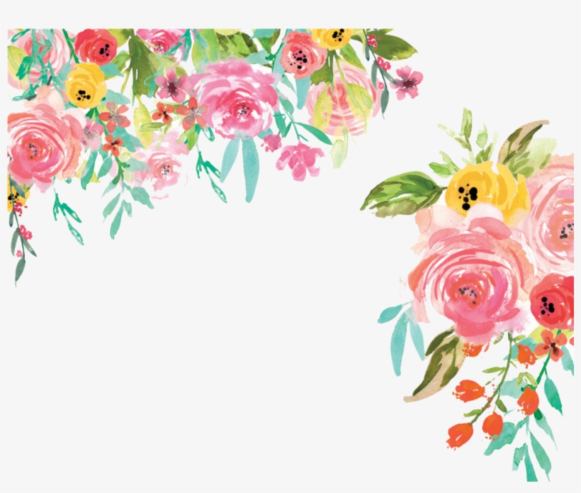 Free Big Watercolor Floral Collection1 - General Conference Oct 2017 Quotes, transparent png download