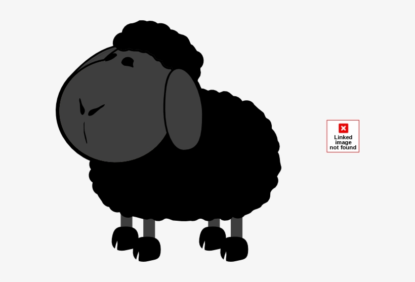 Baa Baa Black Sheep - Black Sheep Png, transparent png download