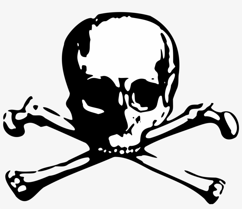 Open - Skull And Crossbones, transparent png download