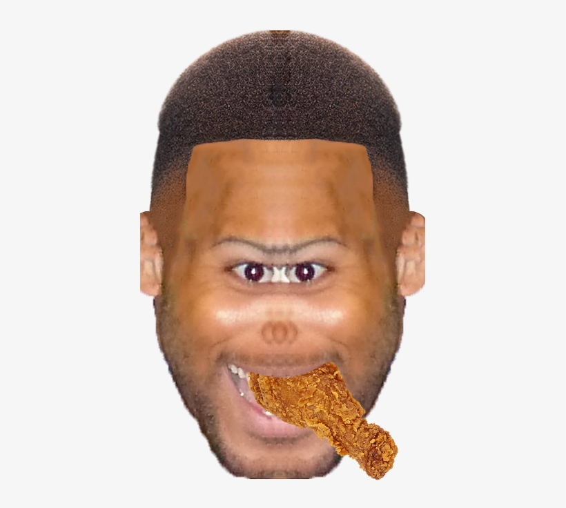 This Trihard From Another Universe Only Appears Once - Fried Food Group Shower Curtain, transparent png download