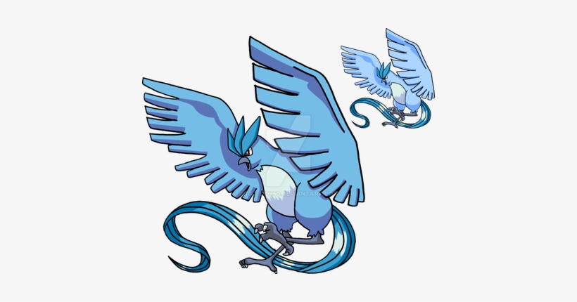 Graphic Library Articuno Drawing Cute - Articuno Vs Shiny Articuno, transparent png download