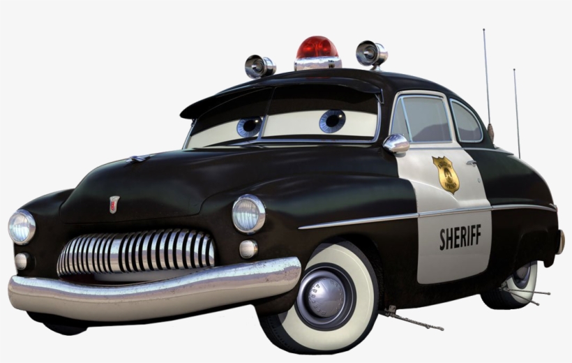 Sheriff - Cars Movie Png, transparent png download