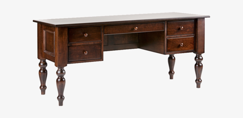 Tuscany Turned Leg Writing Desk View Details - Writing Desk, transparent png download