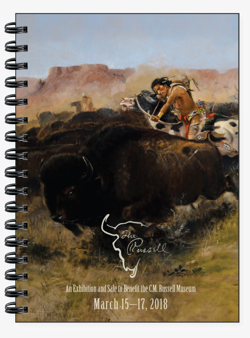 The Russell 2018 Online Catalogue - Charles M Russell Buffalo Hunt, transparent png download