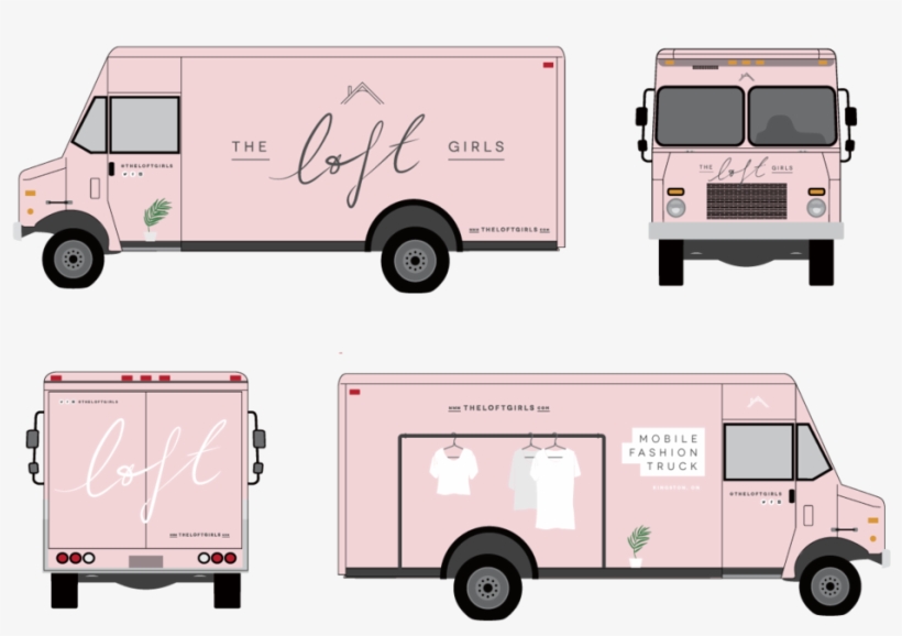 Loft Girl Truck - Food, transparent png download