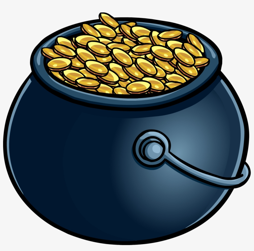 Rainbow With Pot O' Gold Sprite 006, transparent png download