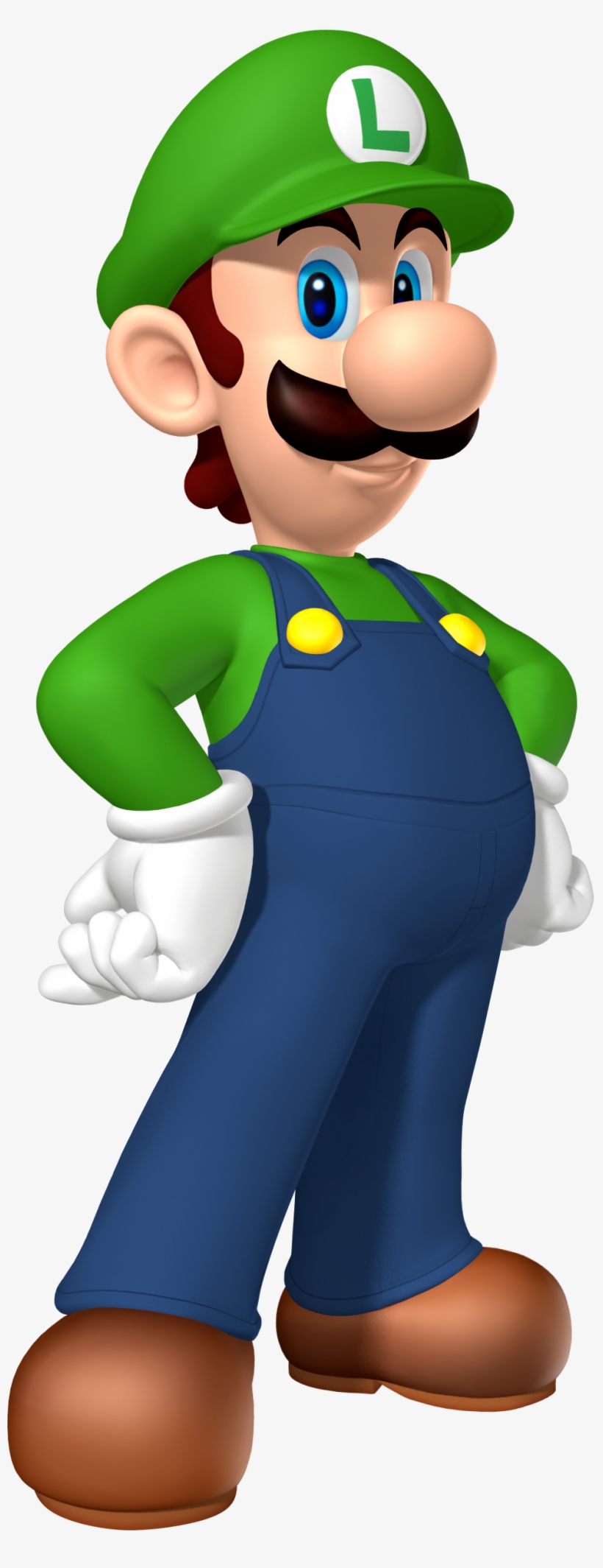 Luigi Png Image - Wired Fight Pad For Wii U: Luigi - Game, transparent png download