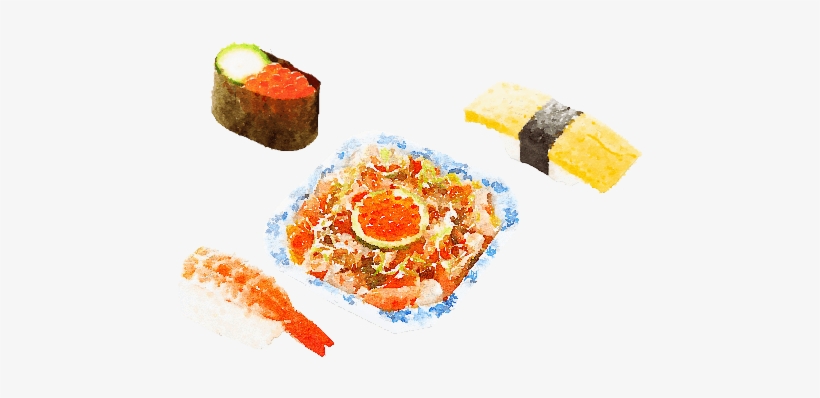 Located In Busy Traffic Hubs, Sushi Take Out Stores - California Roll, transparent png download