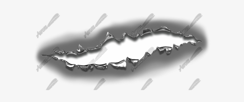 pic Ripped Metal Effect metal rip png png image transparent