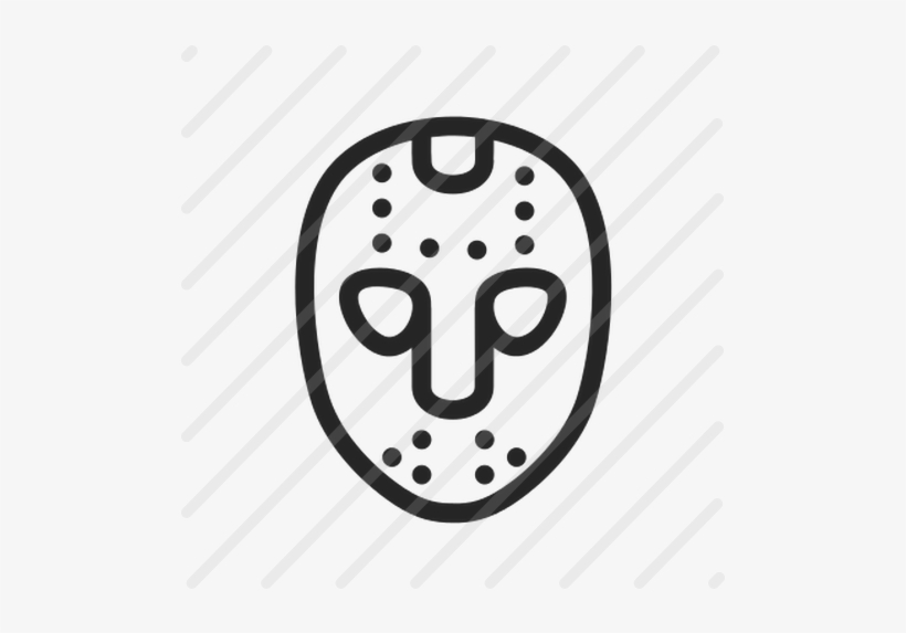 Jason Mask Icon - Portable Network Graphics, transparent png download
