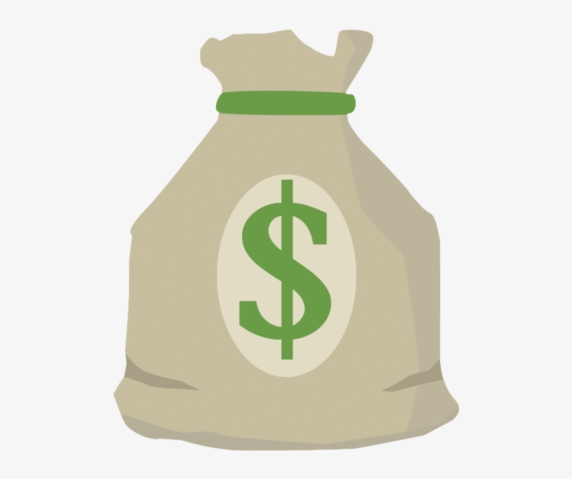 Money Bag Icon - Icon, transparent png download