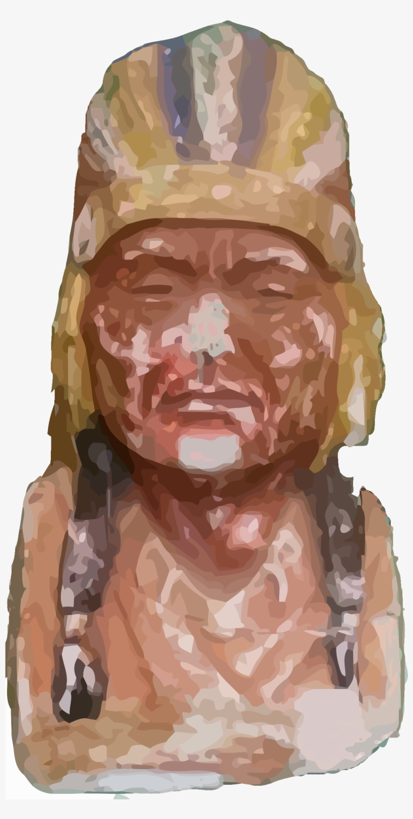 Statue Bust Figurine Computer Icons Cigar Store Indian - Statue, transparent png download