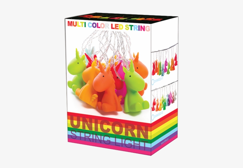 Unicorn String Lights - Iscream Unicorn String Lights, Multi, transparent png download