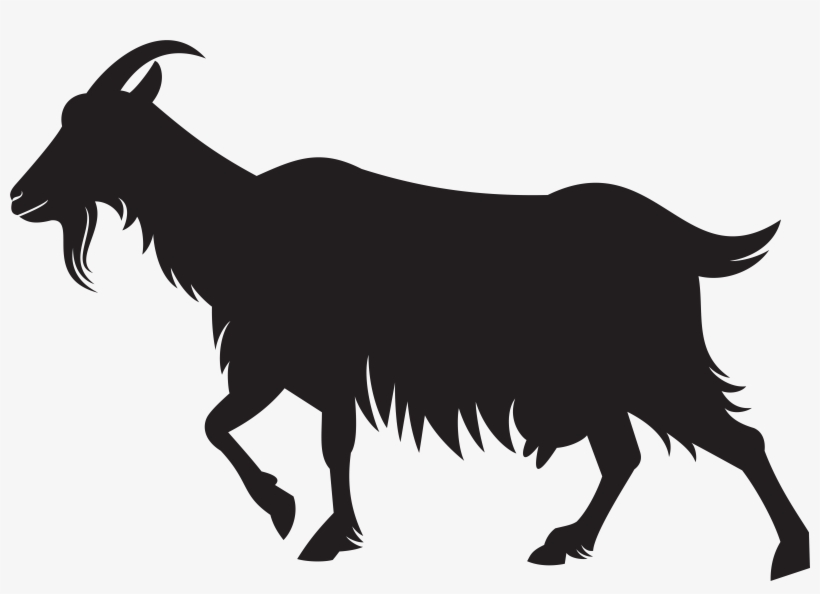 Goat Silhouette Png, transparent png download