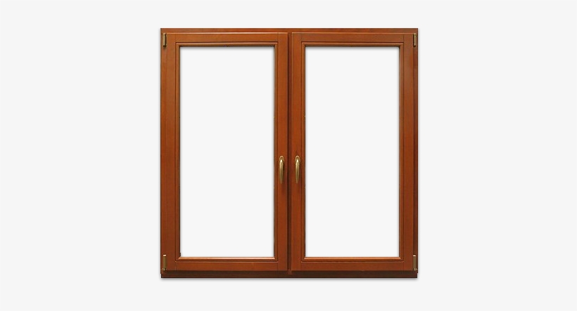 Wood Window Png - Çift Kanatlı Ahşap Pencere, transparent png download