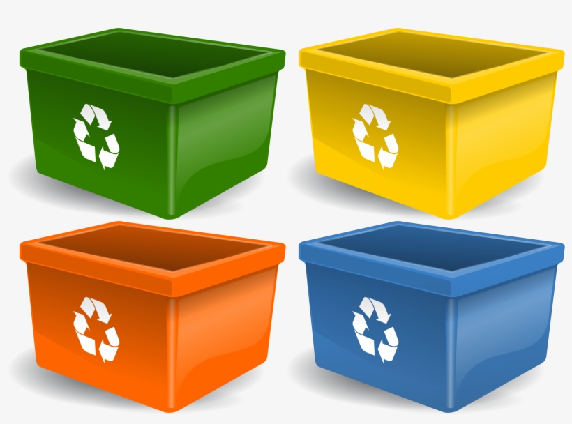 Container Recycle Recycling Box Plastic Gr - Residuo No Peligroso, transparent png download