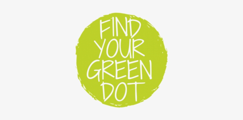 Find Your Green Dot Logo Transparent Final 0 0 - Ink Blot Snap Stamp, transparent png download
