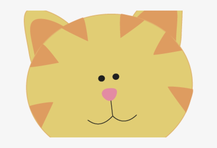 Free On Dumielauxepices Net Face - Cat Face Cartoon Cute, transparent png download