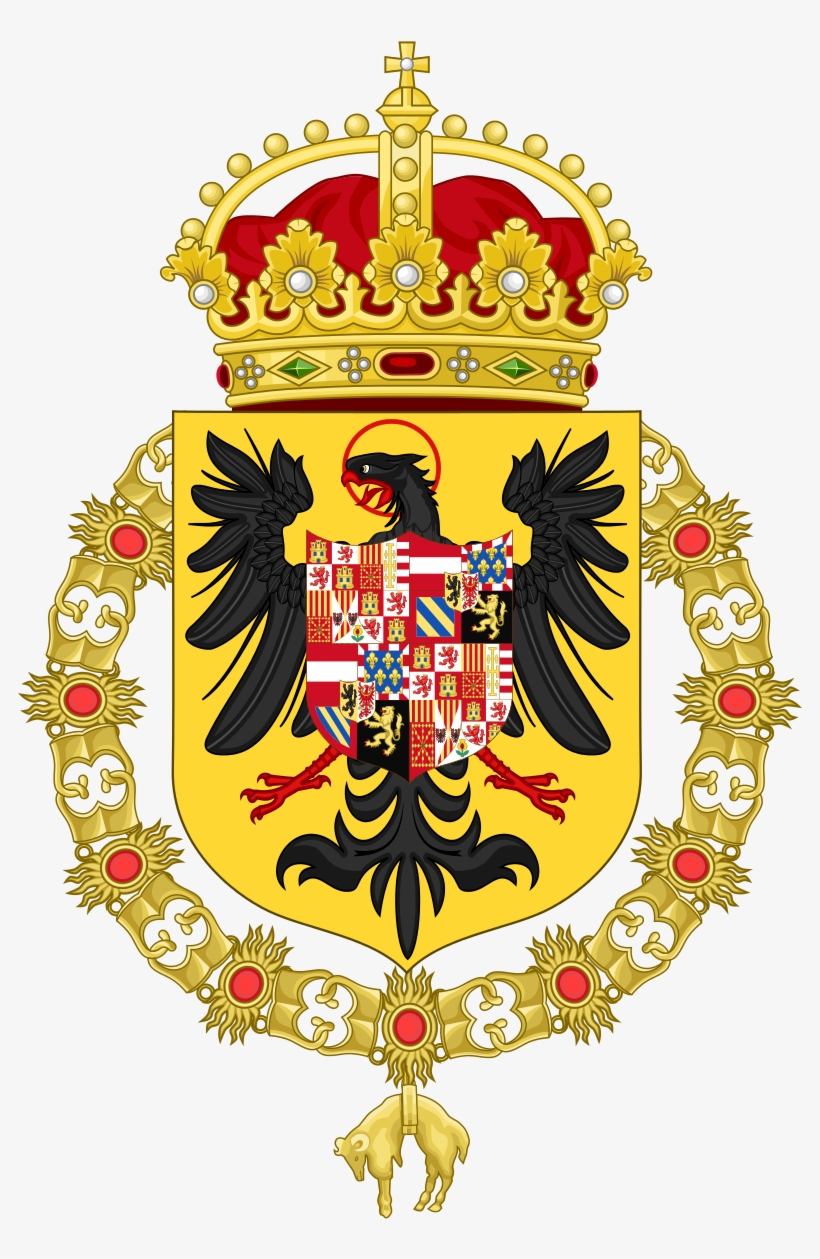 Coat Of Arms Of Charles V As King Of The Romans - Ferdinand I Coat Of Arms, transparent png download