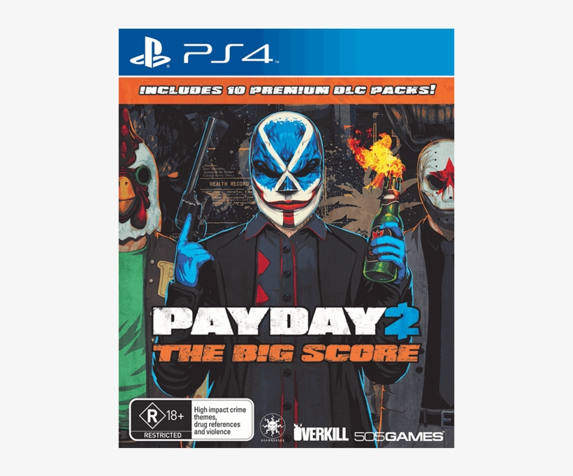 Payday 2 The Big Score Ps4, transparent png download