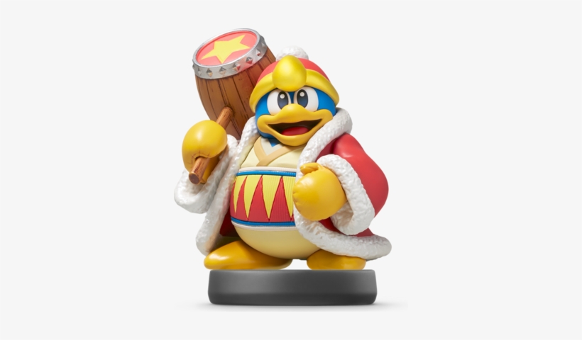 King Dedede Amiibo Figure - King Dedede Amiibo, transparent png download