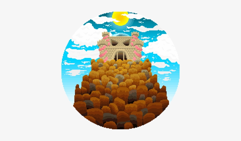 Here's The Castle Atop Mt - Dedede's Castle, transparent png download