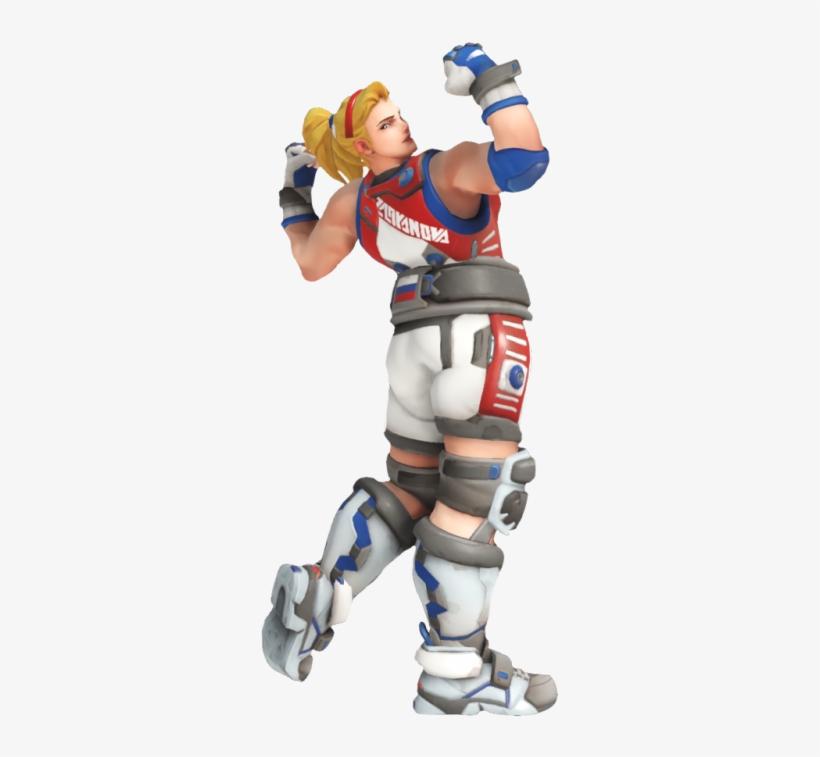 Champion Zarya Transparent - Action Figure, transparent png download