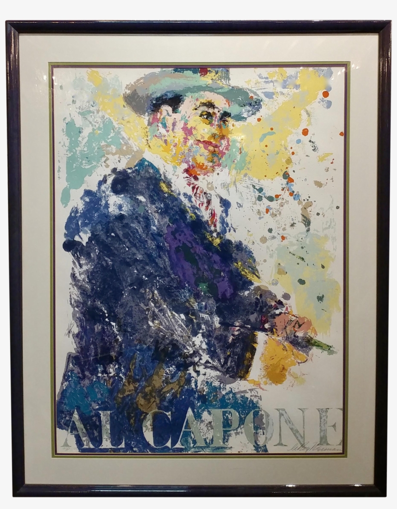 Leroy Neiman "al Capone" Limited Edition Serigraph - Leroy Neiman, transparent png download
