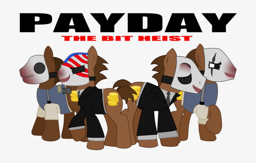 The Heist Payday 2 Applejack Cartoon Mammal Vertebrate - Payday 2 Wolf Fanfiction, transparent png download