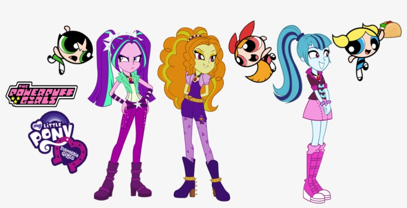 Adagio Dazzle, Aria Blaze, Artist - Powerpuff Girls, transparent png download